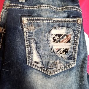 MISS ME Red White & Blue Crops